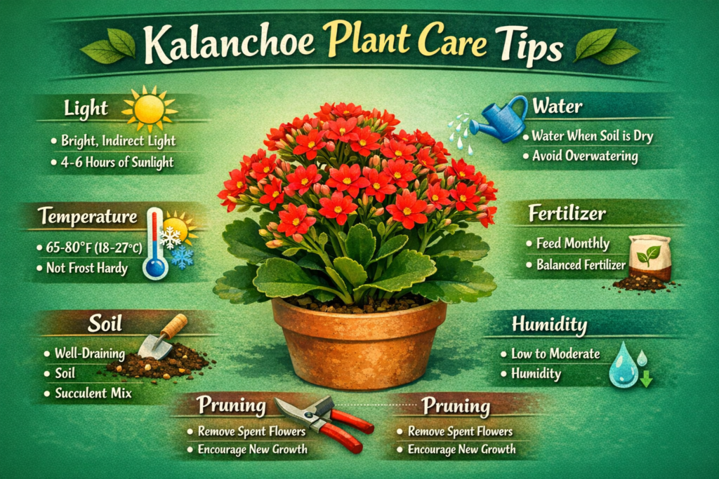 How to Grow and Care for Kalanchoe 