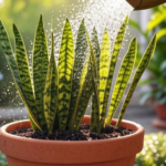 How to Water Snake Plant Indoors and Outdoors