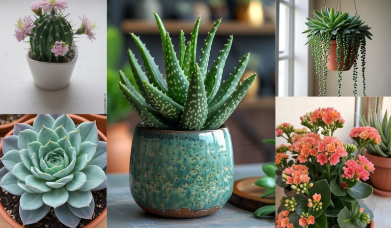8 easy care succulents